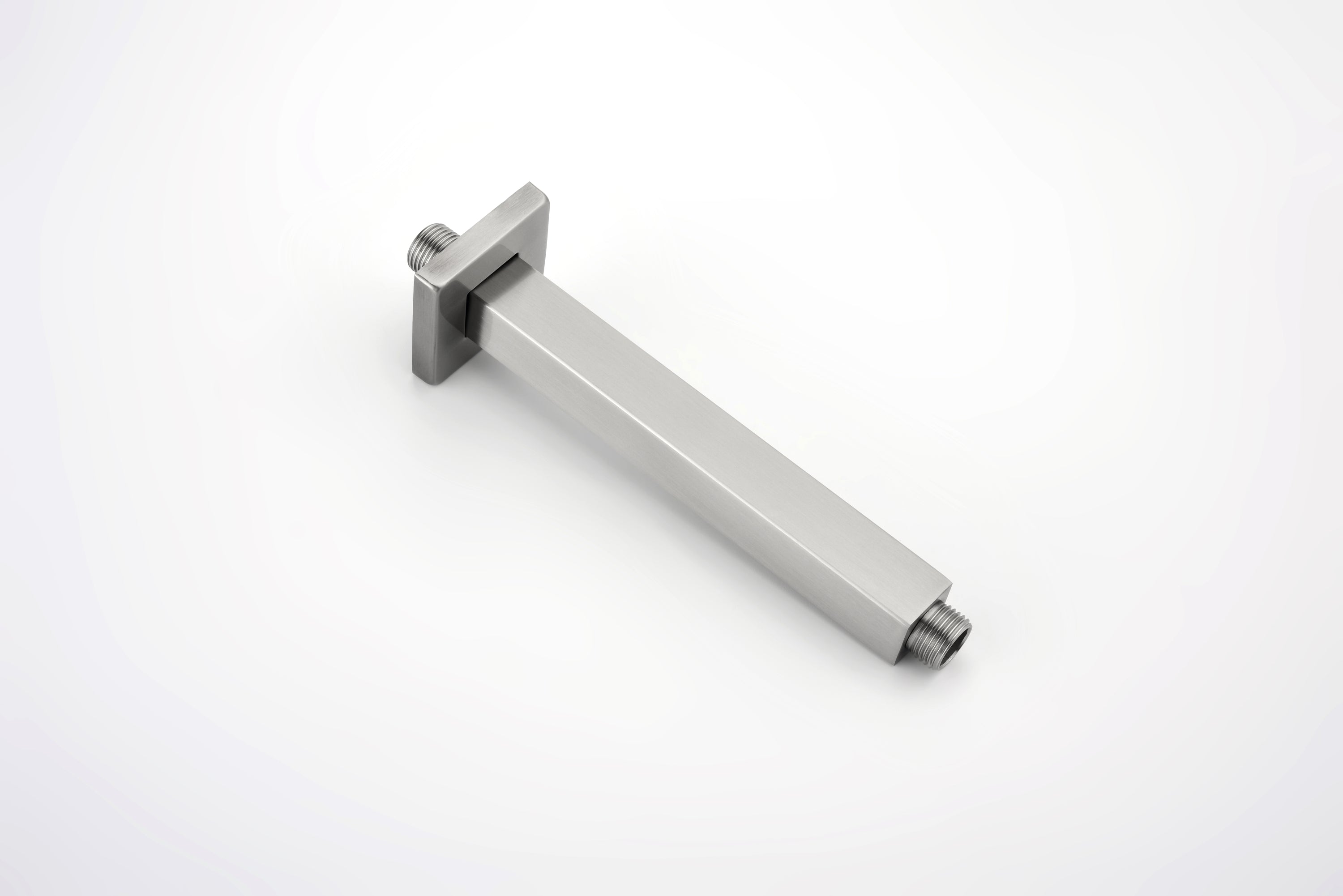 1/2 NPT Shower Arm with Flange, Ceiling Mounted Rain Head