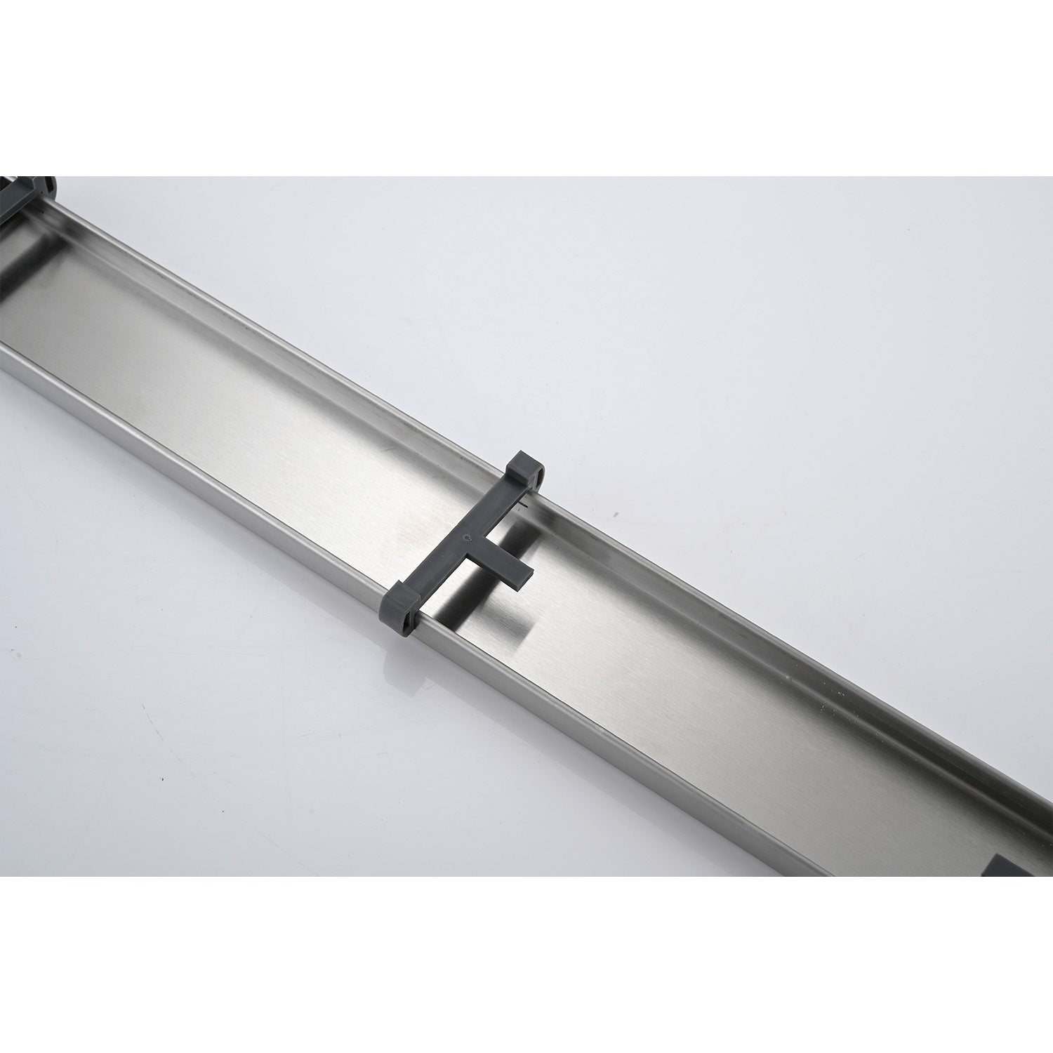 24 Inch Linear Shower Drain with Hair Strainer and Leveling Feet