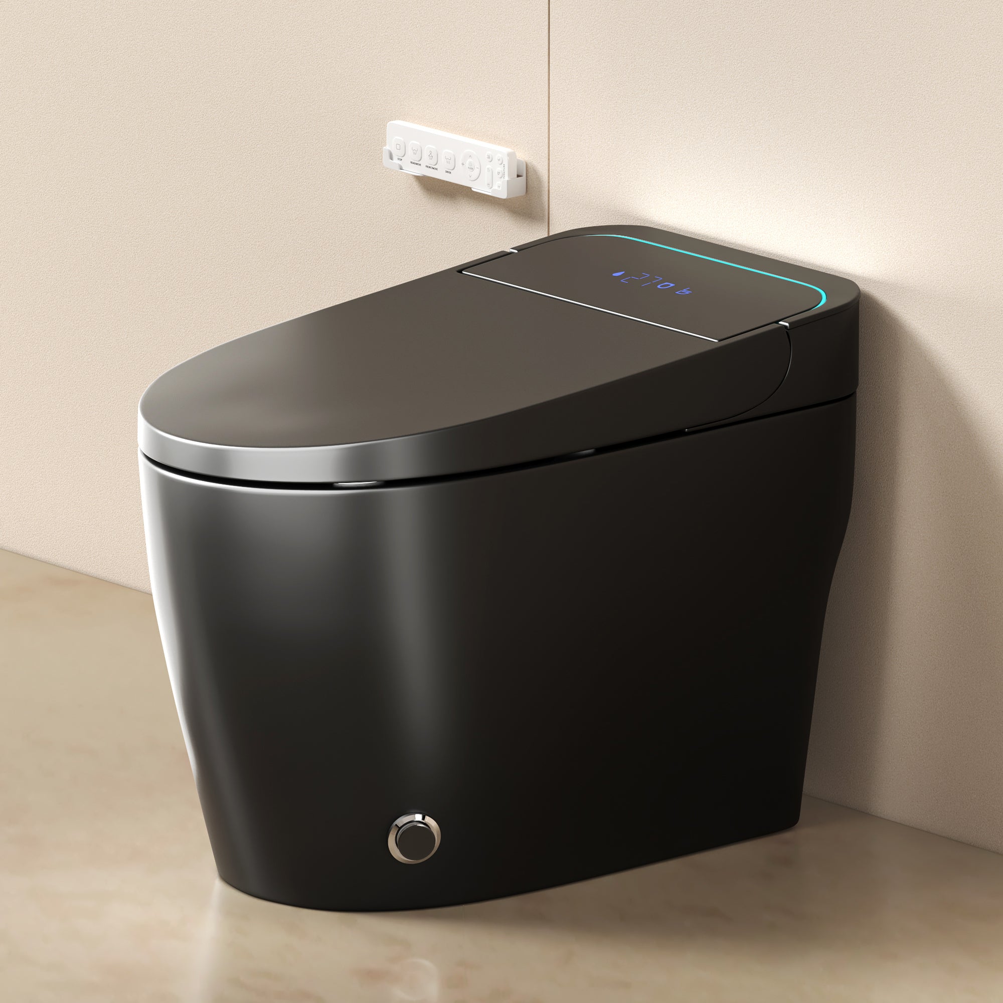 Unique Smart Toile,  One Piece Toilet with Bidet Built In,Intelligent Toilet ...
