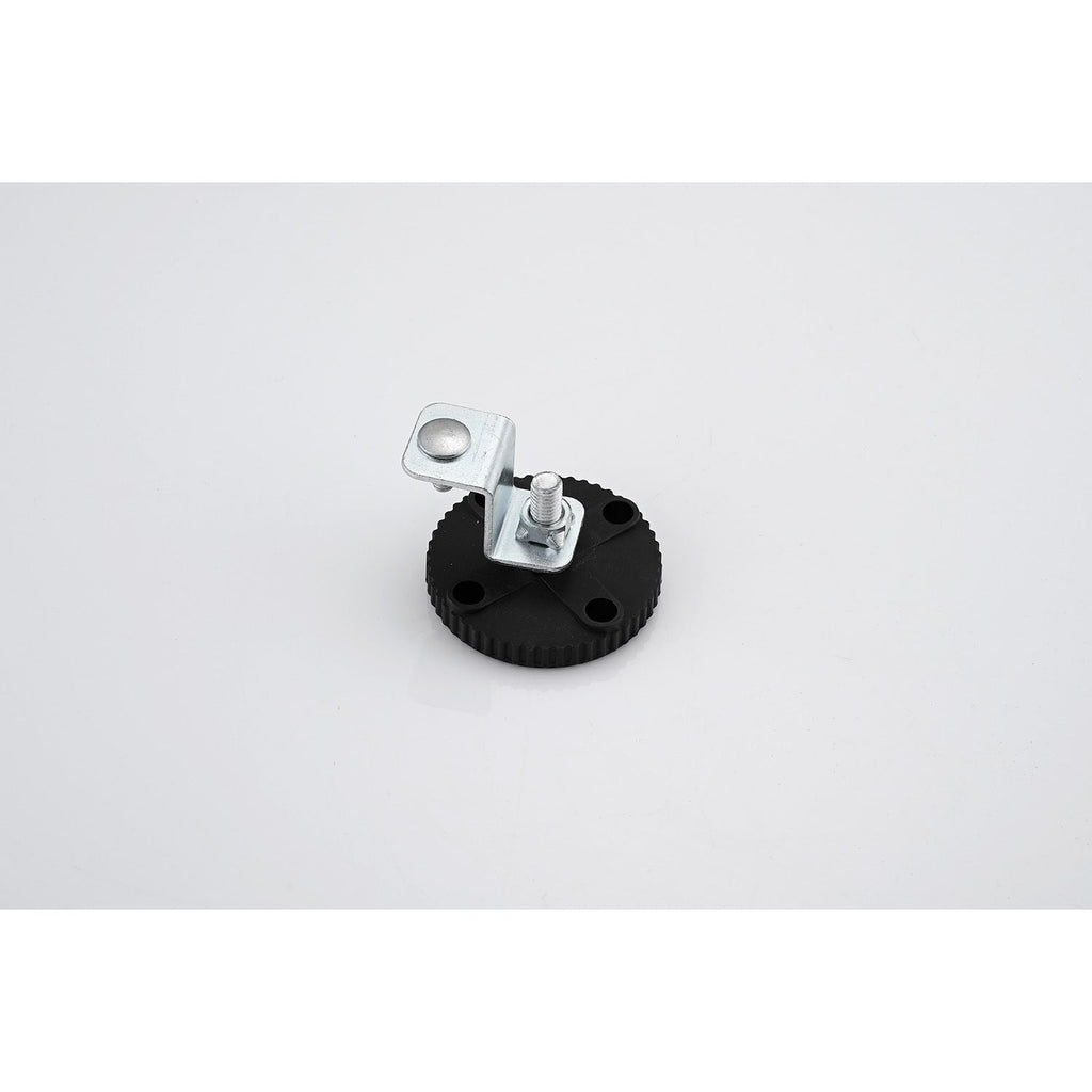 24 Inch Linear Shower Drain with Hair Strainer and Leveling Feet