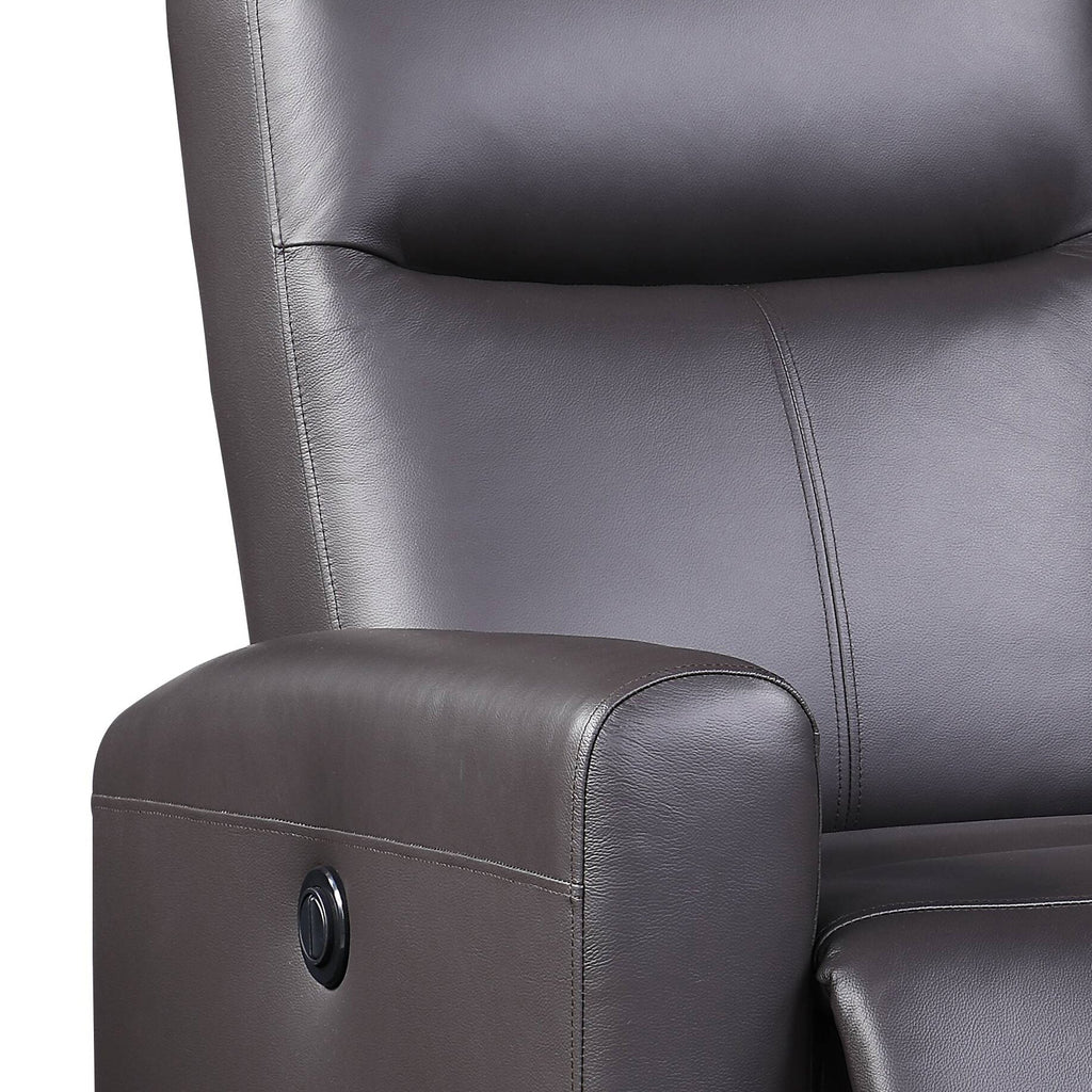 Blane Brown Leather Power Motion Recliner