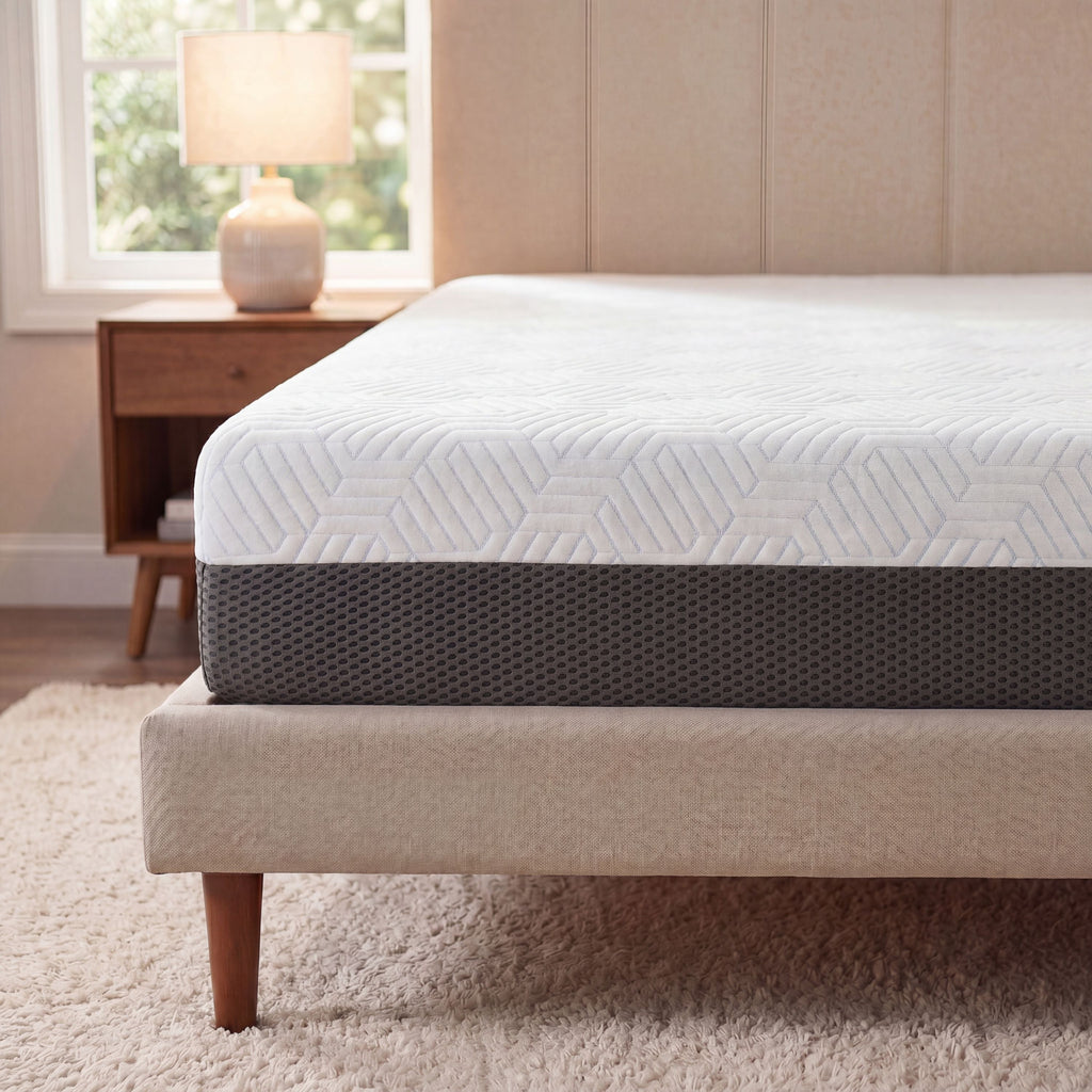 8 Inch Gel Memory Foam Mattress with Temperature Regulating Cover