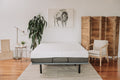 8" Gel Memory Foam Mattress Twin XL White Dark Gray