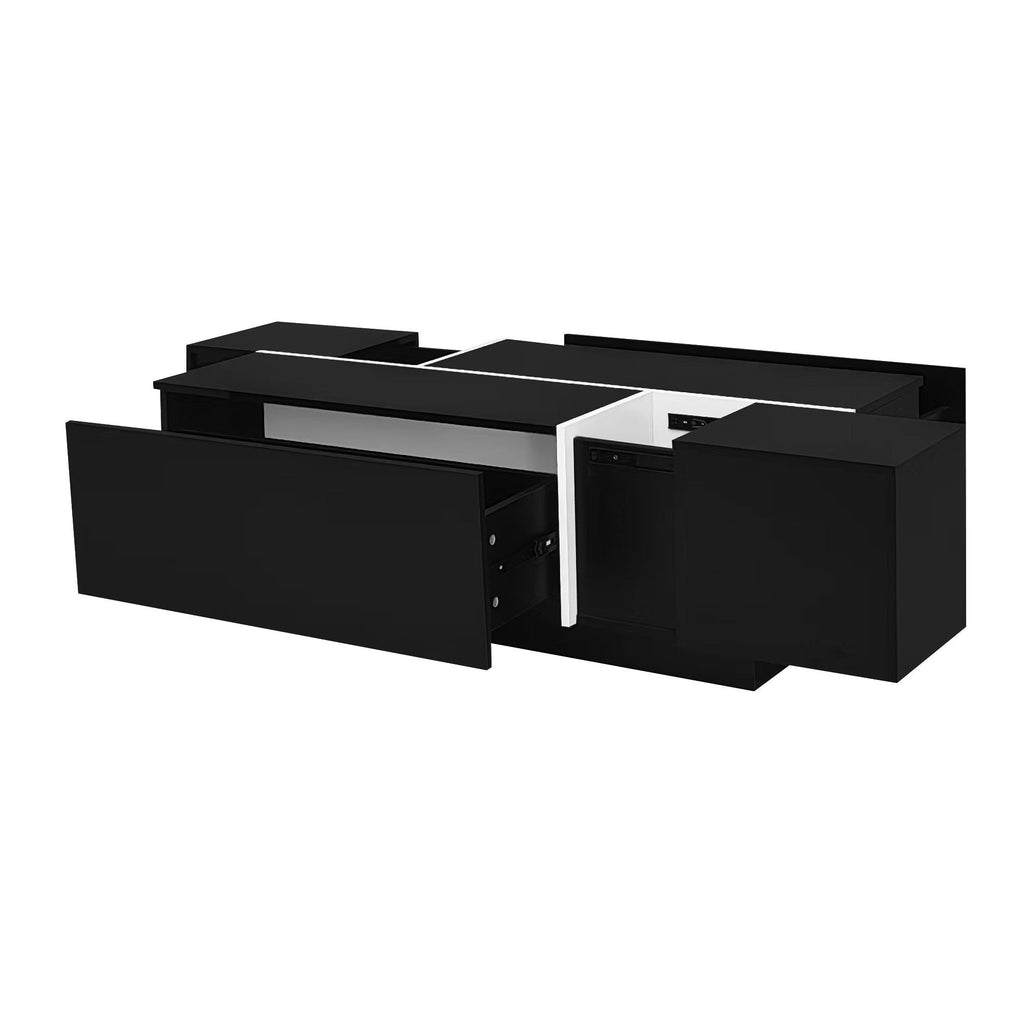 U-Can Extendable Coffee Table 47-72" with Storage Drawers
