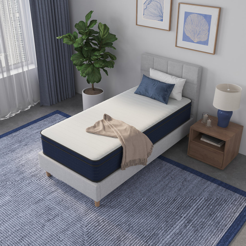 10" Medium Firm Hybrid Cooling Gel Memory Foam Pocket Spring Mattress