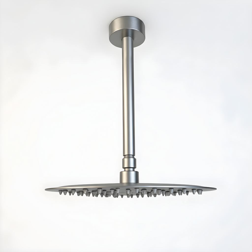 12" Brushed Nickel Rain Shower Head 304 Stainless Steel