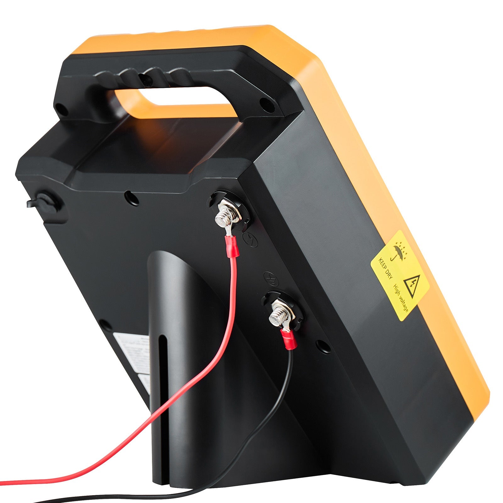 0.3J Solar Fence Charger 1.86 Miles Range Electric Fence Energizer for Livestock
