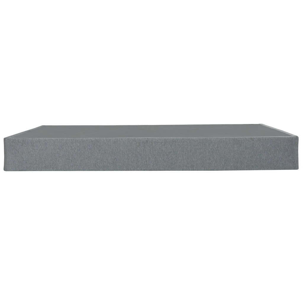 Full-Size Foldable Metal Mattress Bed Base with Box Spring