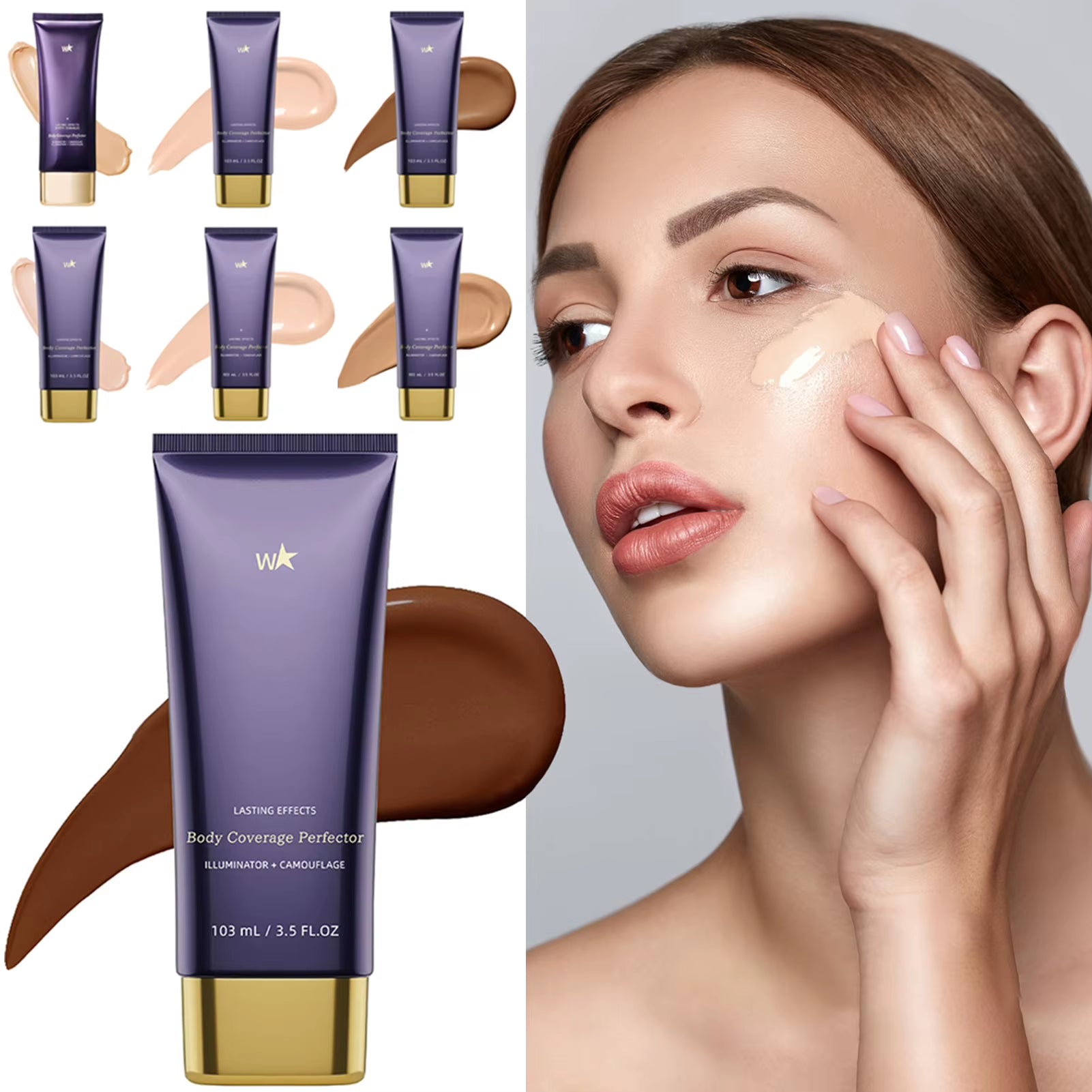 Body Coverage Essentials Makeup Coverage Perfector Long Wear Coverage Concealer