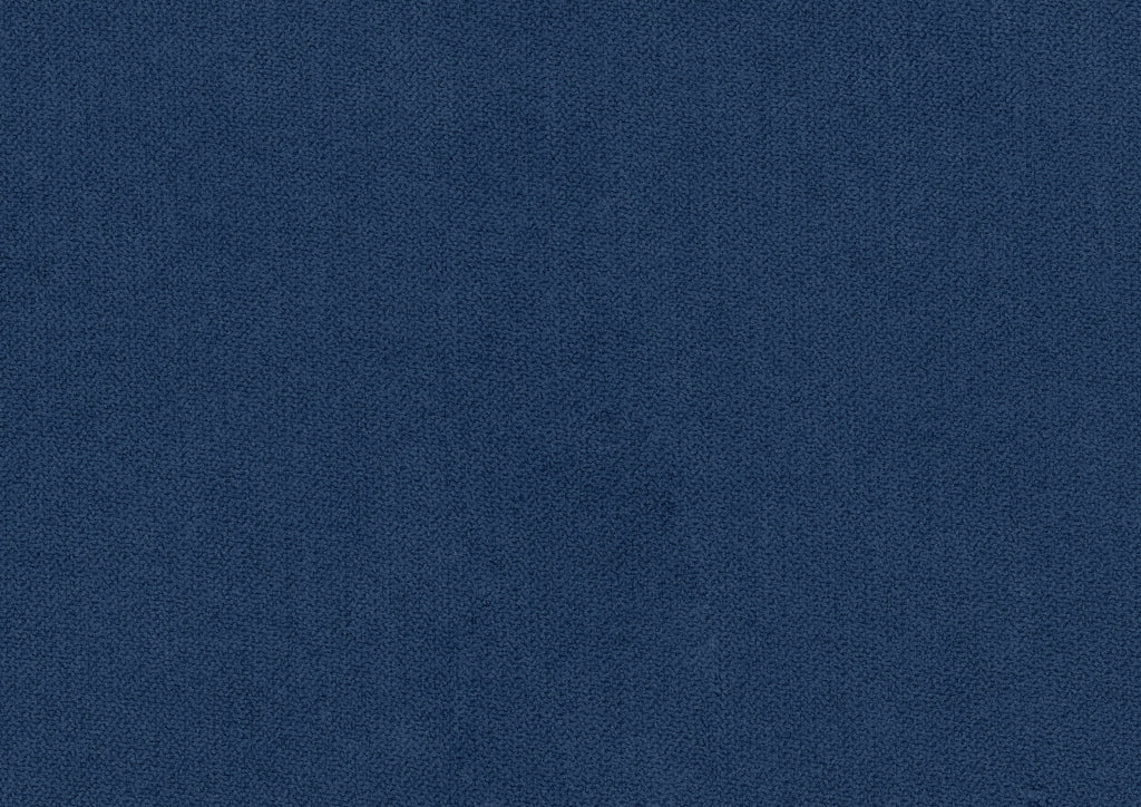 Blue Plush Accent Chair Channel Tufted Solid Wood Frame