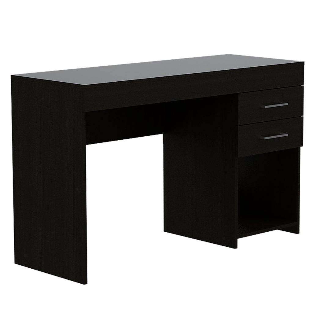 Writing Computer Desk - Two Drawers - Cabinet - 47.2"W
