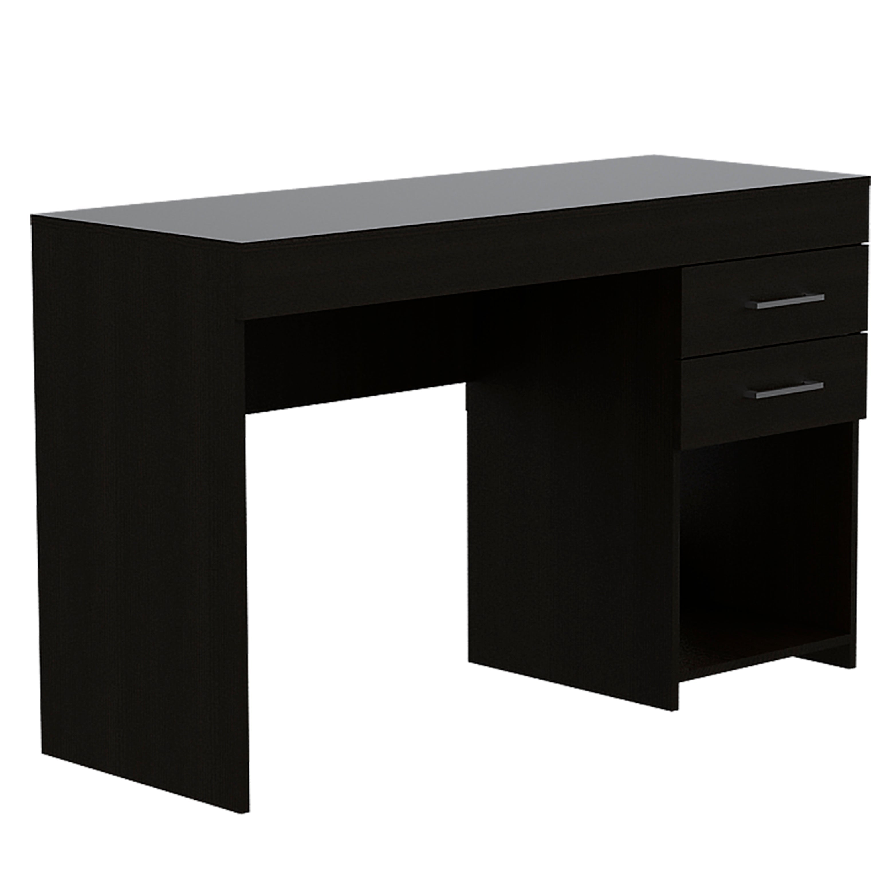 Writing Computer Desk - Two Drawers - Cabinet - 47.2"W