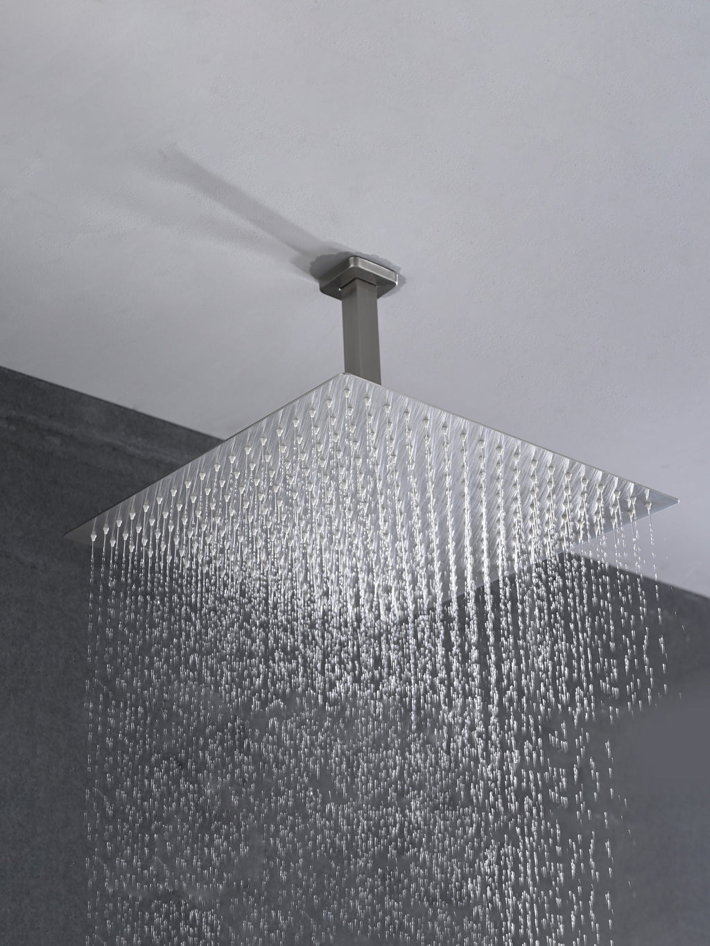 Shower System Combo 16" Head Hand Shower Tub Spout