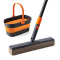 Sponge Mop and Collapsible Bucket Floor Cleaning Kit