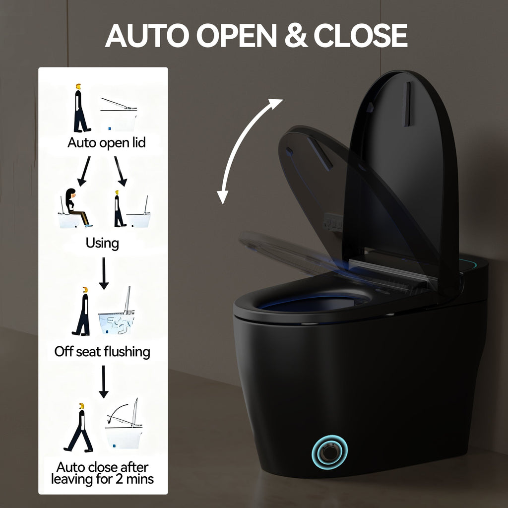 Unique Smart Toile,  One Piece Toilet with Bidet Built In,Intelligent Toilet ...