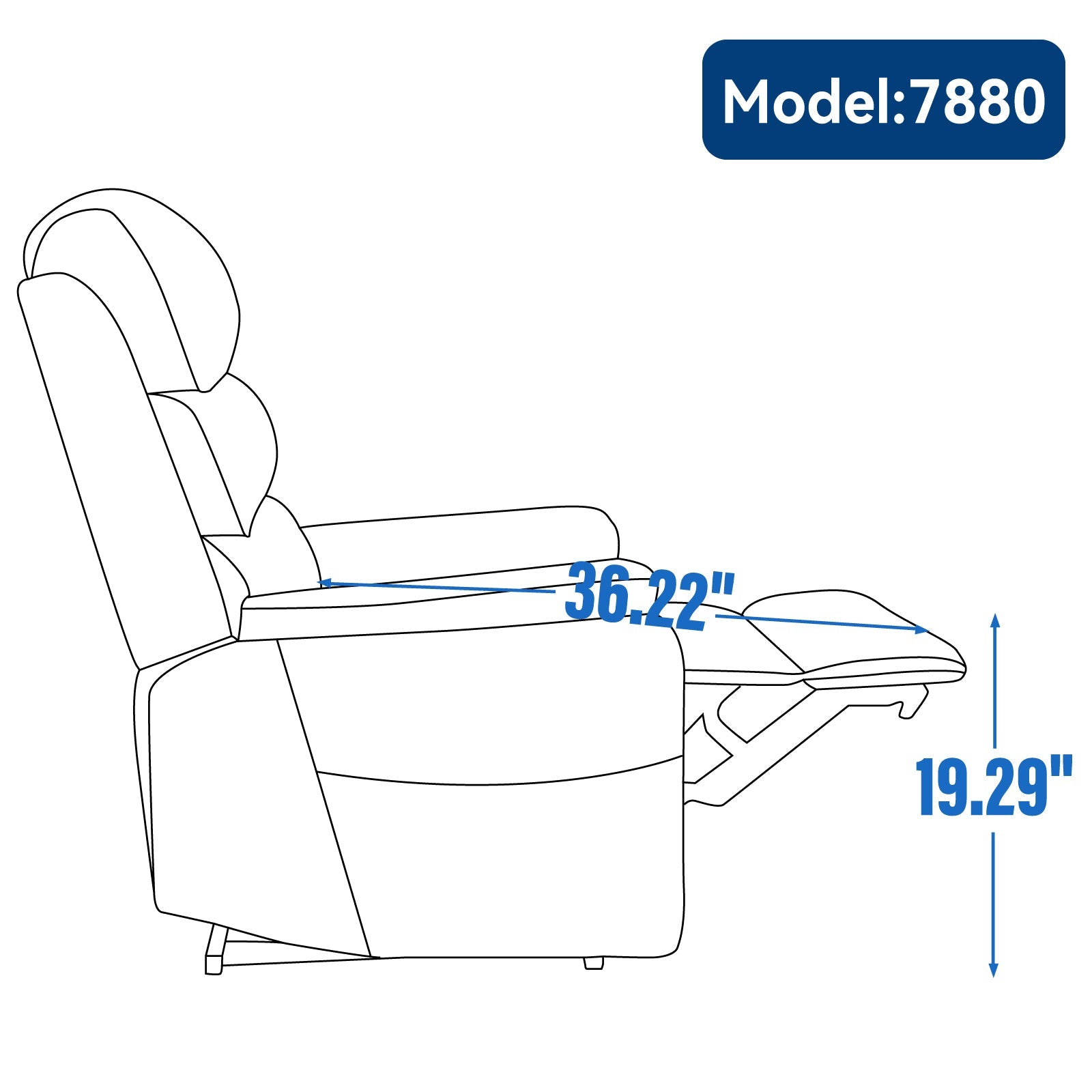 Brown Leather Power Lift Recliner Chair 350 LBS Heat Massage
