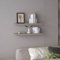 Floating Wall Shelves - Set of 2 - Matte Finish - 31.5" Wide