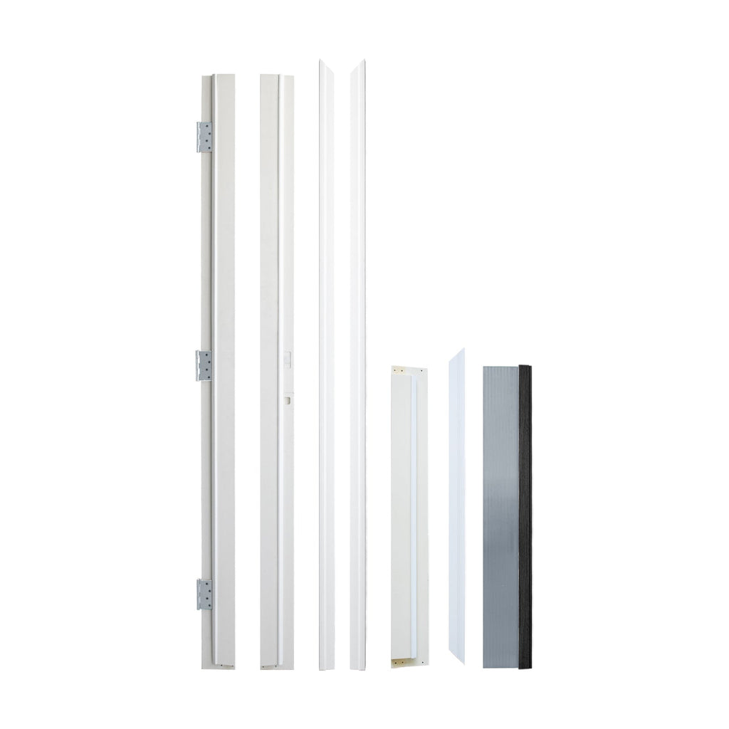 36" x 80" Fiberglass Entry Door Right Hand Inswing Frosted