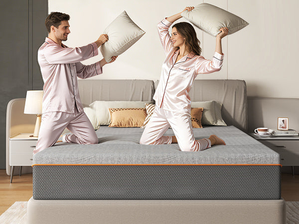 King Size 10 Inch Memory Foam Mattress, Cooling Breathable