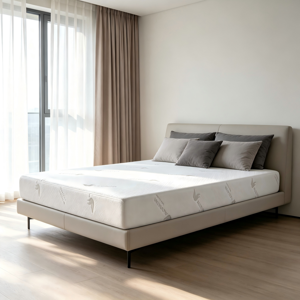 Queen Extra Firm Memory Foam Mattress with Cooling Aloe