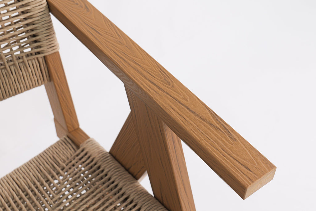2 Piece HIPS Outdoor Dining Chair Set