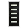 36" x 80" Fiberglass Entry Door Right Hand Inswing Frosted
