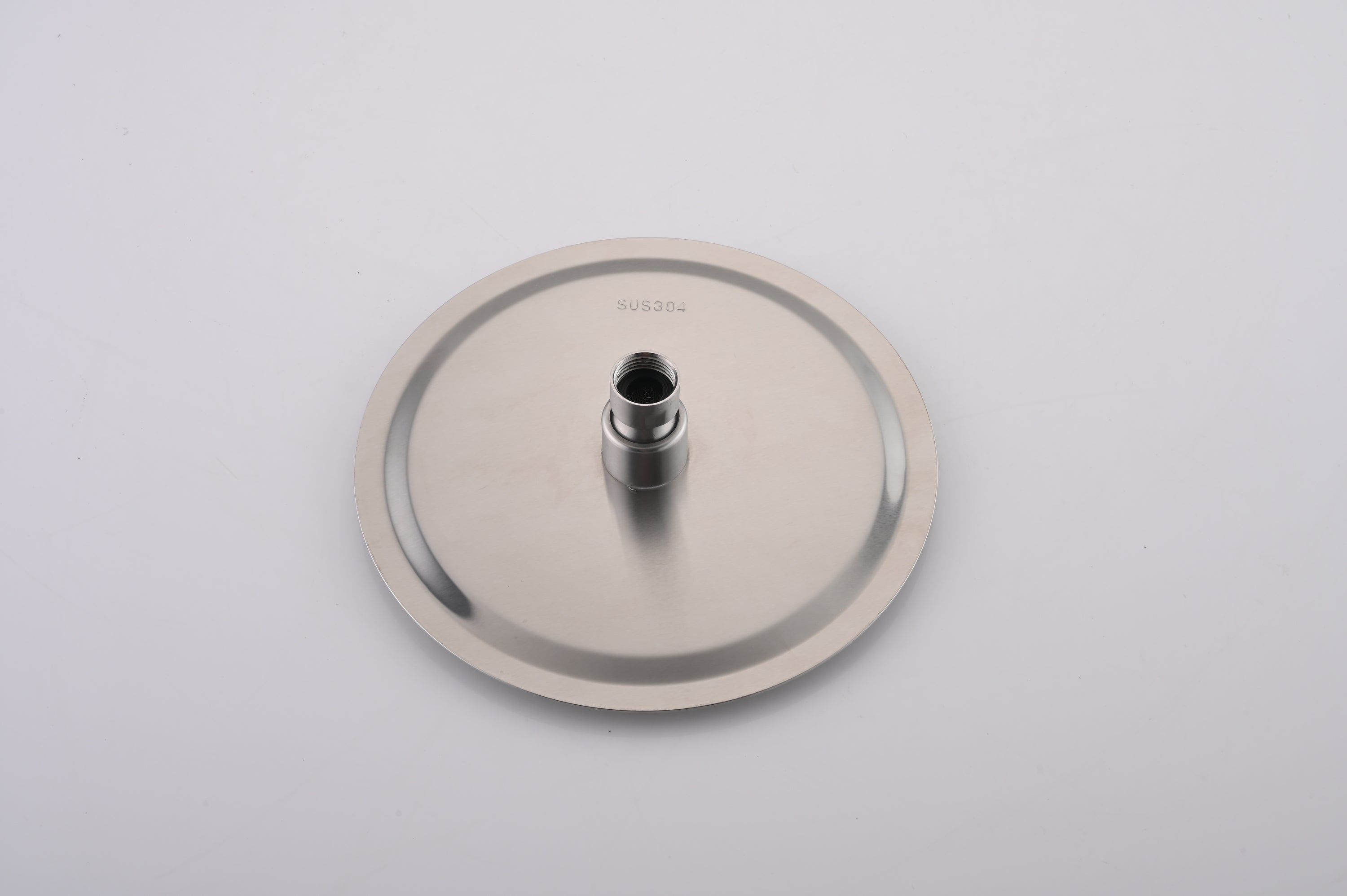 12" Brushed Nickel Rain Shower Head 304 Stainless Steel