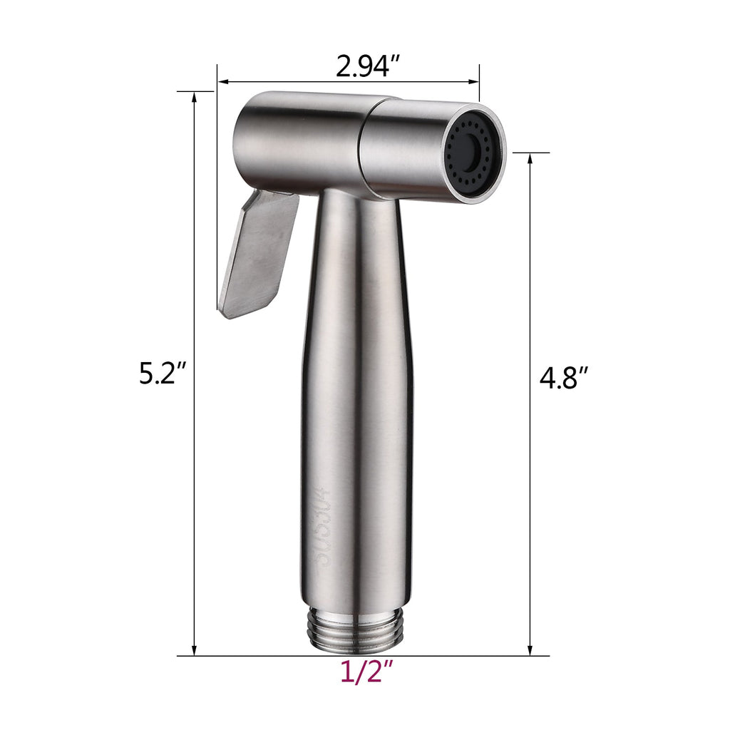 Handheld Bidet Sprayer Brushed Nickel