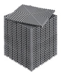 12" x 12" Interlocking Drainage Floor Tile Mat, 24 Pack Gray