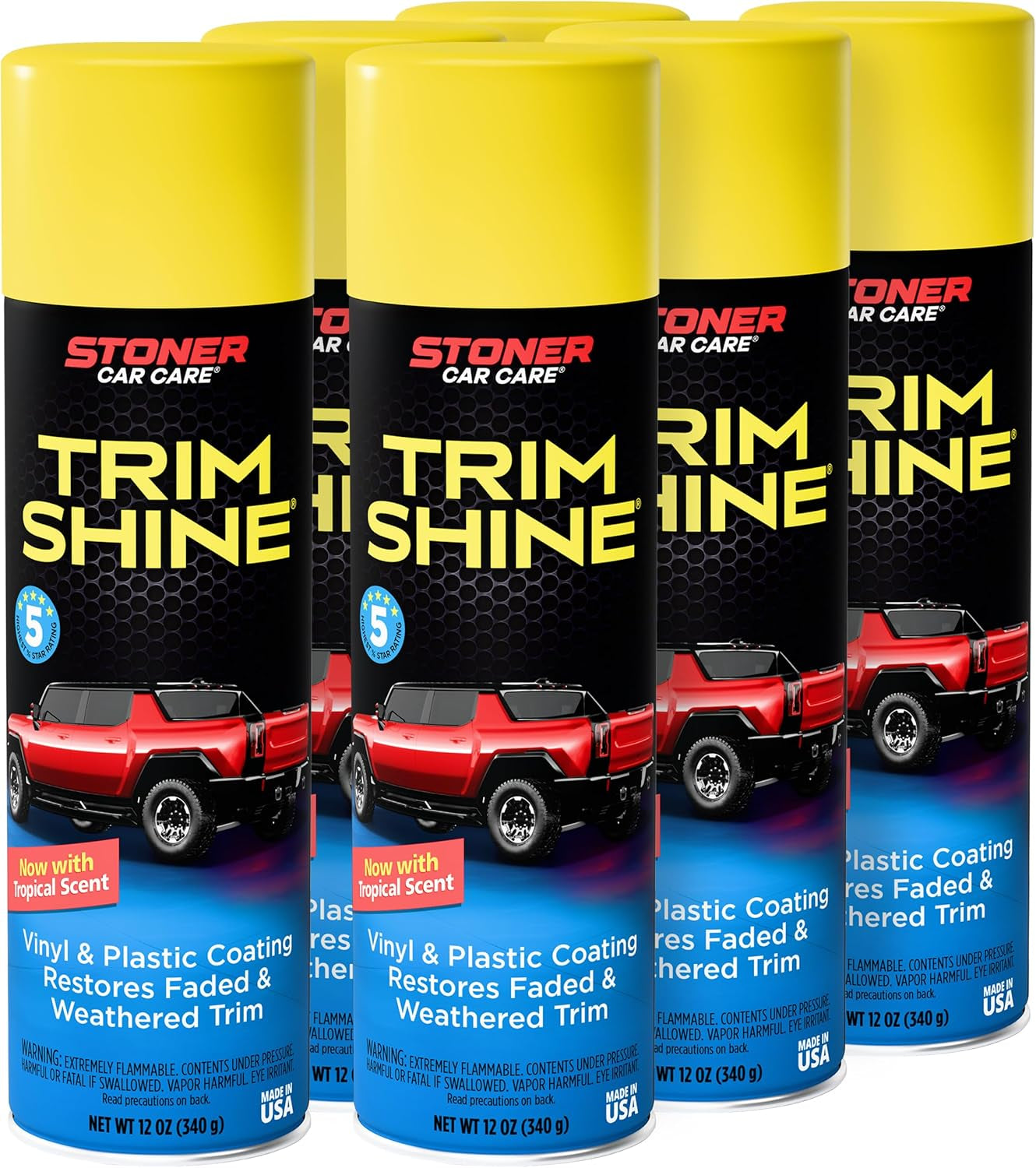 Stoner Trim Shine Car Plastic & Vinyl Restorer Trim Protectant Spray