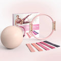 14" Pilates Ring Set Fitness Circle w/ Mini Ball Resistance Bands Workout