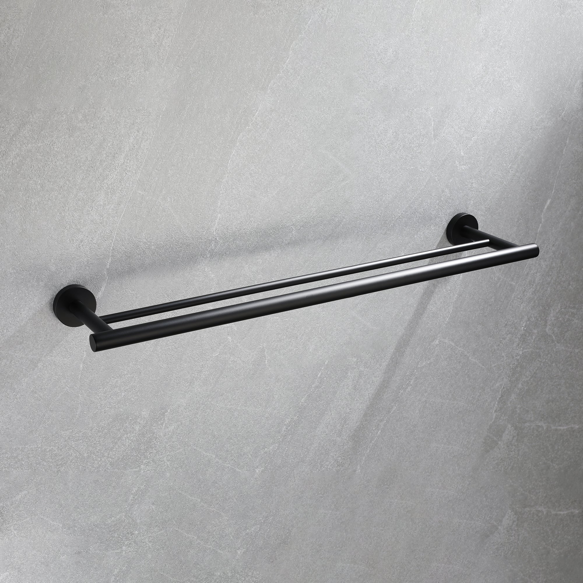 5 Piece Wall Mount Bathroom Towel Rack Set