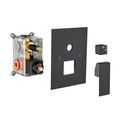 2 Way Solid Brass Shower Diverter Valve Mixer Rough-In Kit