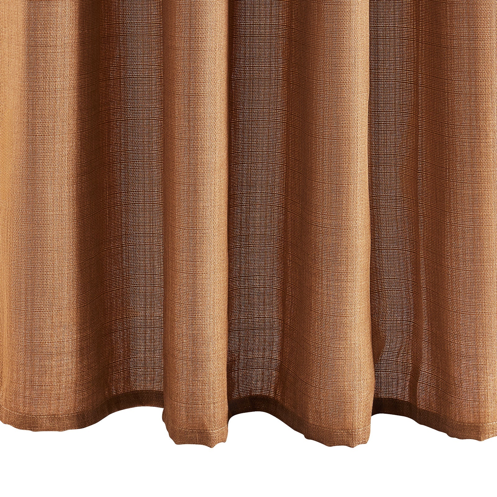 Natural Linen Curtains 52x84 2 Panel Grommet Light Filtering