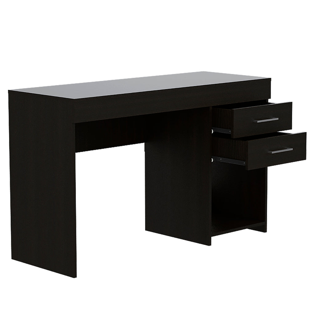 Writing Computer Desk - Two Drawers - Cabinet - 47.2"W