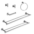 6 Piece Wall Mount Bathroom Towel Rack Set
