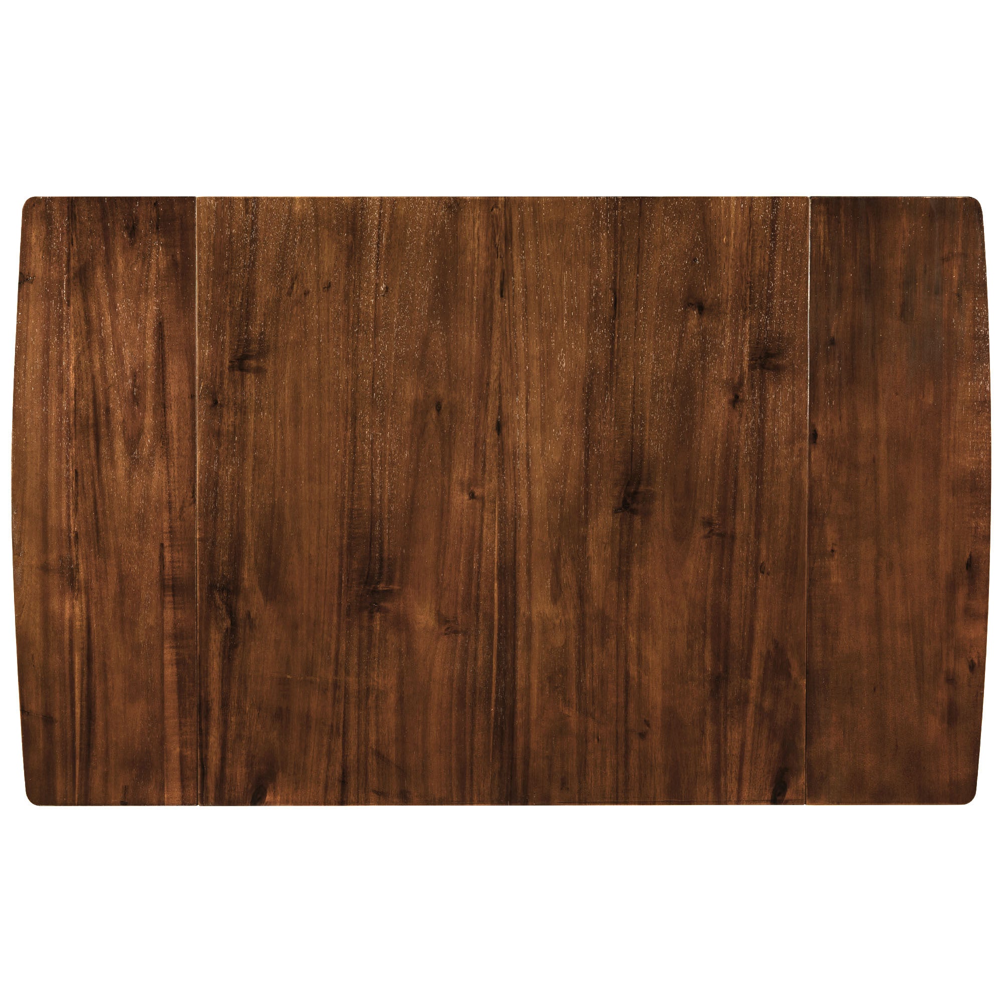 3-Piece Wood Drop Leaf Breakfast Nook Dining Table Set Walnut