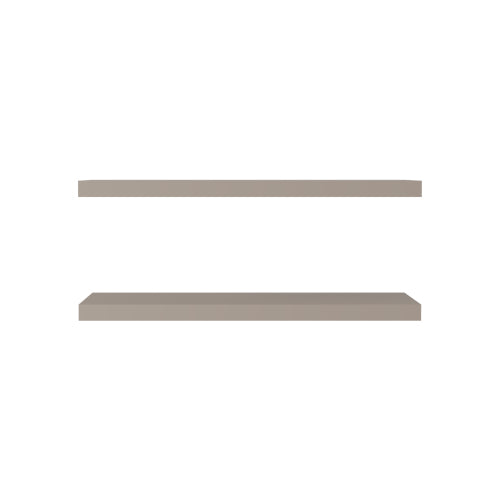 Floating Wall Shelves - Set of 2 - Matte Finish - 31.5" Wide