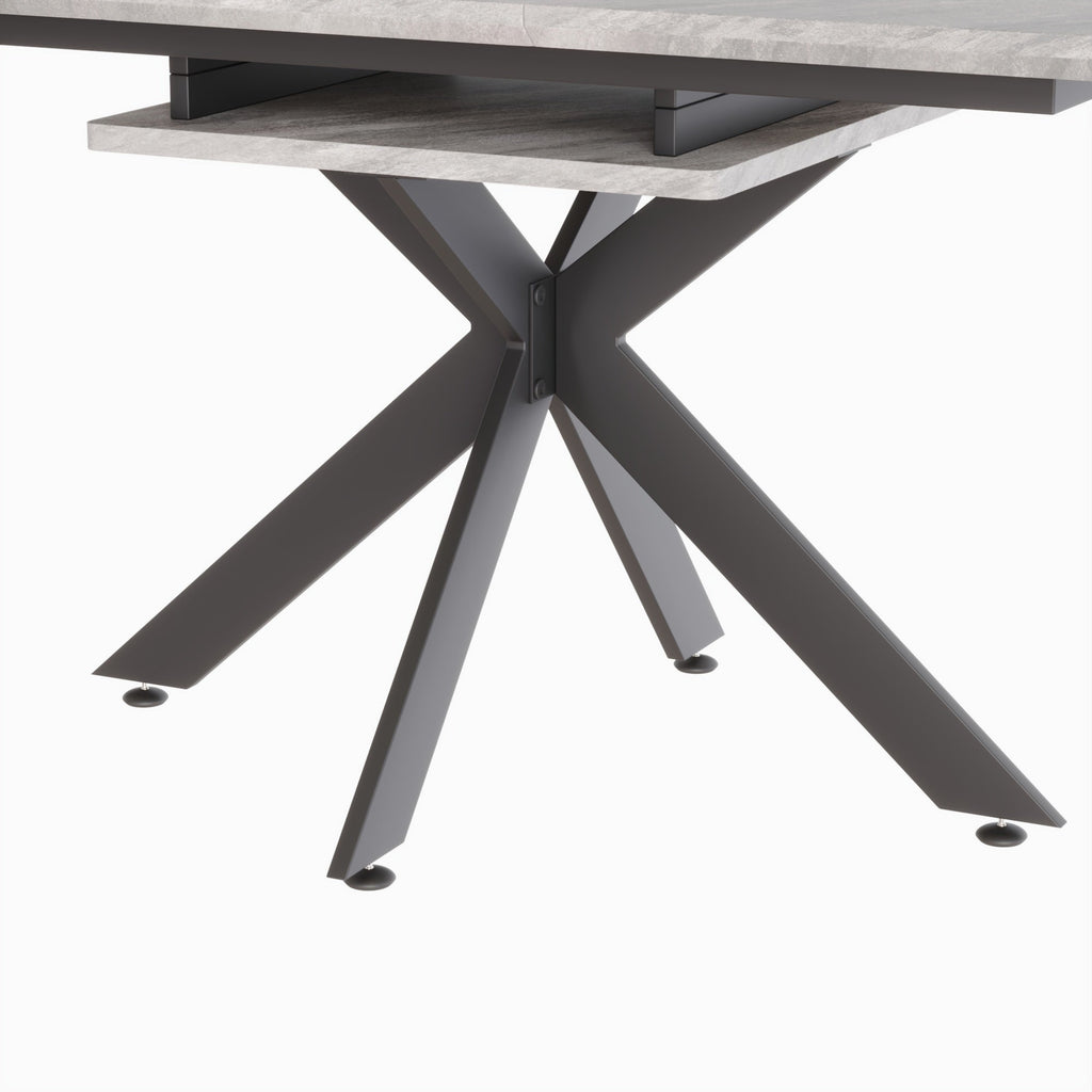 62.4' extendable 78.15' dining Table Set for 6-8 Person for Dining