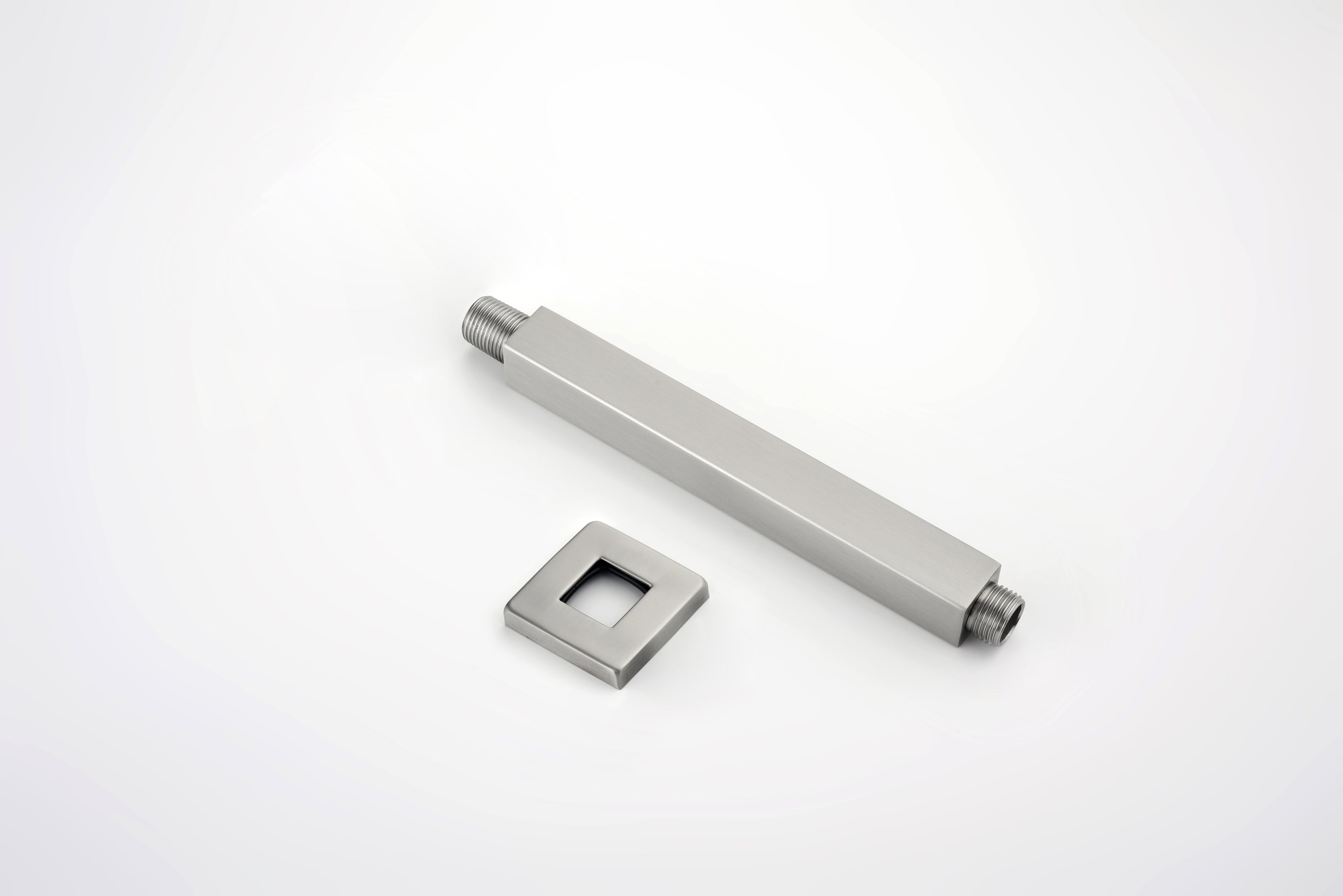 1/2 NPT Shower Arm with Flange, Ceiling Mounted Rain Head