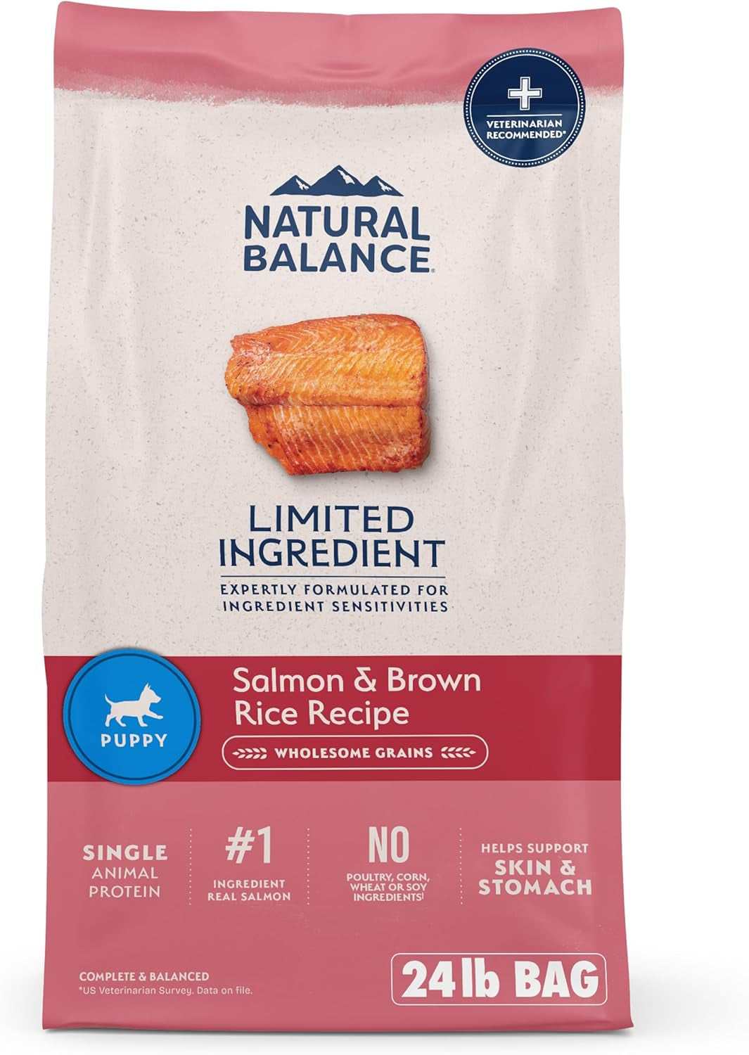 Natural Balance Limited Ingredient Puppy Dry Dog Food with Healthy Grains
