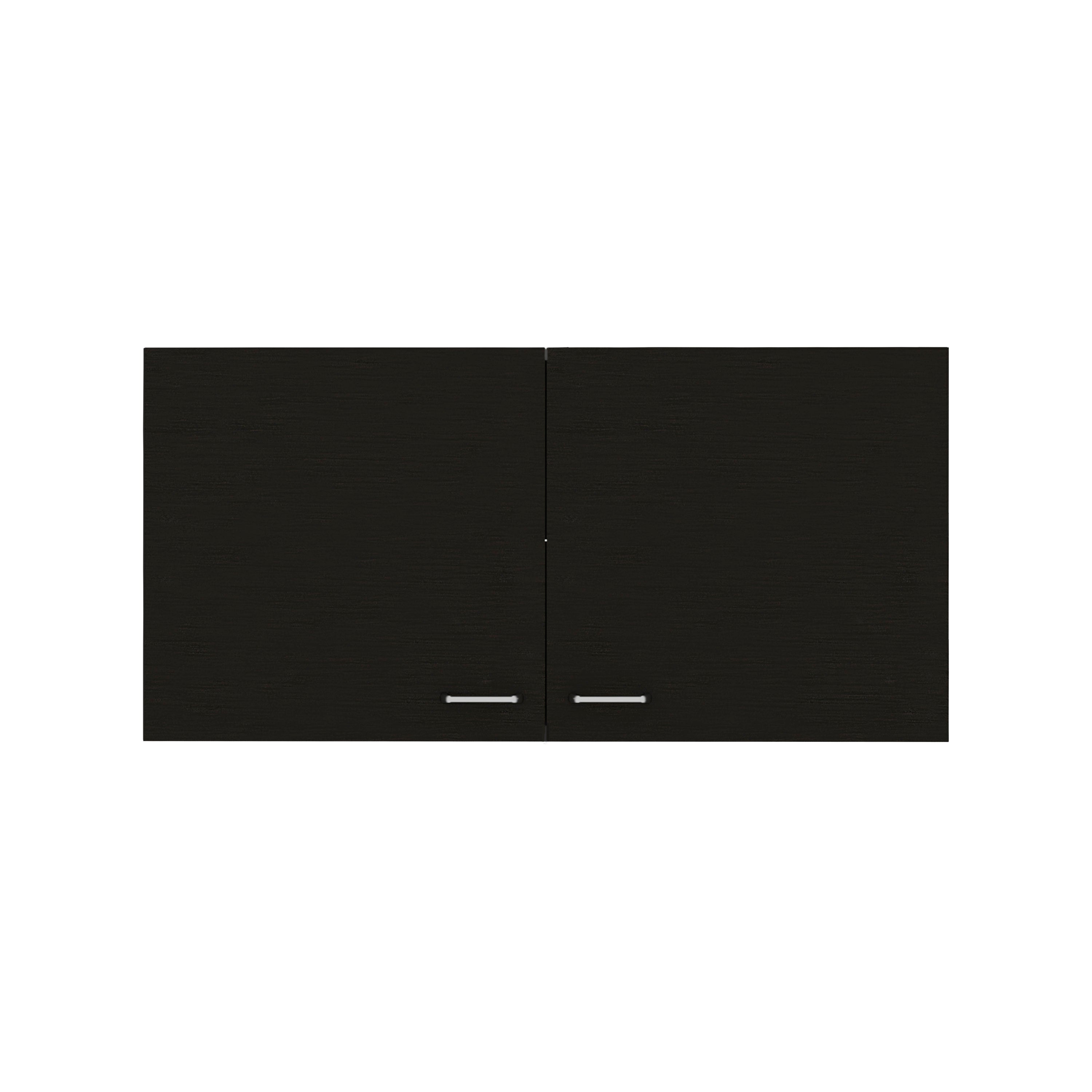Napoles Wall Cabinet Two Shelves Double Door