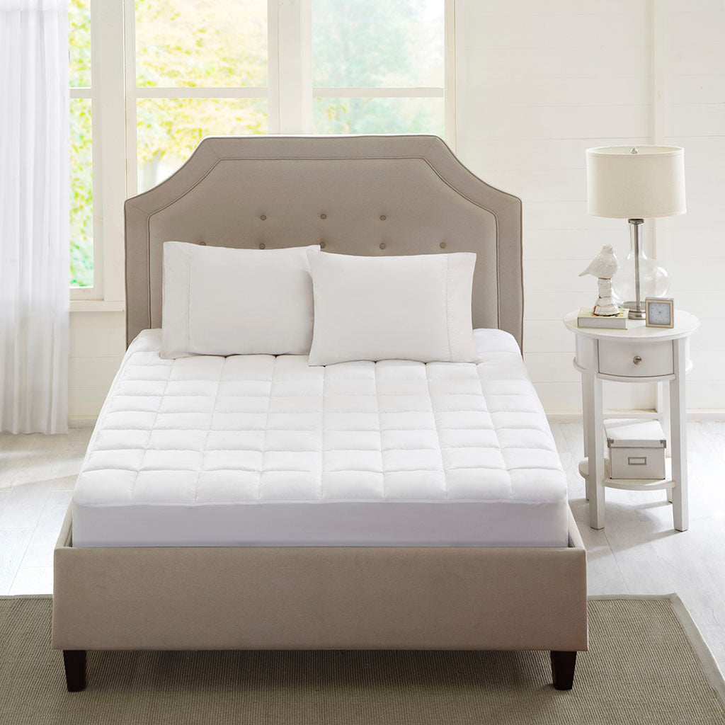 Mattress Pad - Quilted - 3M Microfiber - White