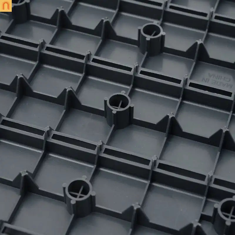 Outdoor Deck Tiles Interlocking PP Plastic Gray 12x12 in 44 Pack