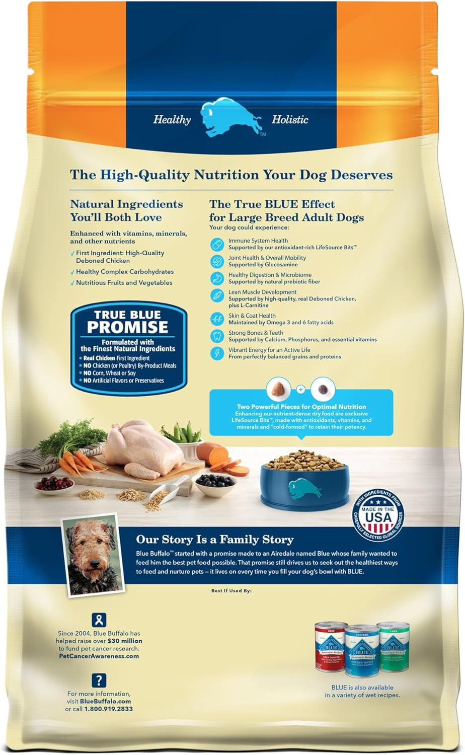 Blue Buffalo Life Protection Formula Large Breed Adult Dry Dog Food