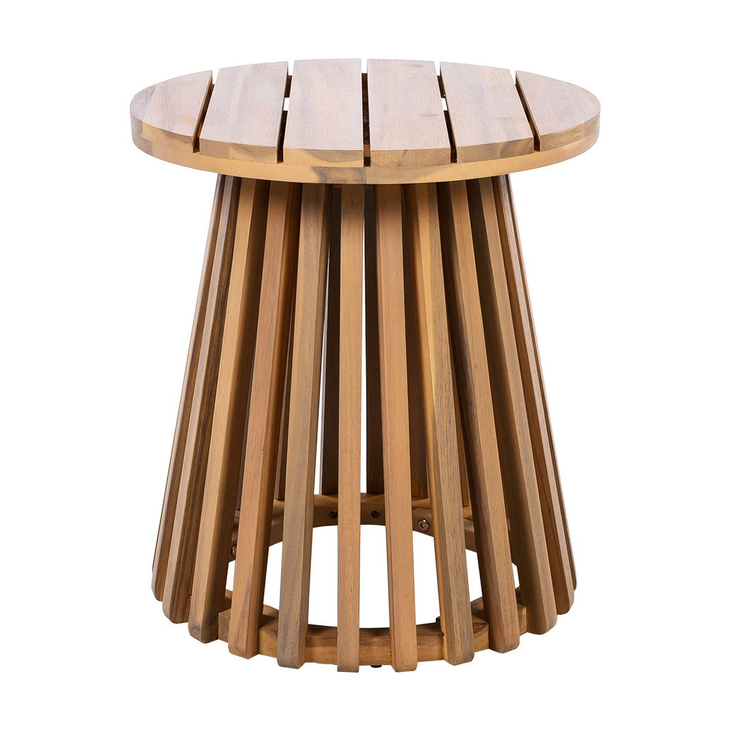 3 Piece Outdoor Conversation Set Acacia Wood Teak
