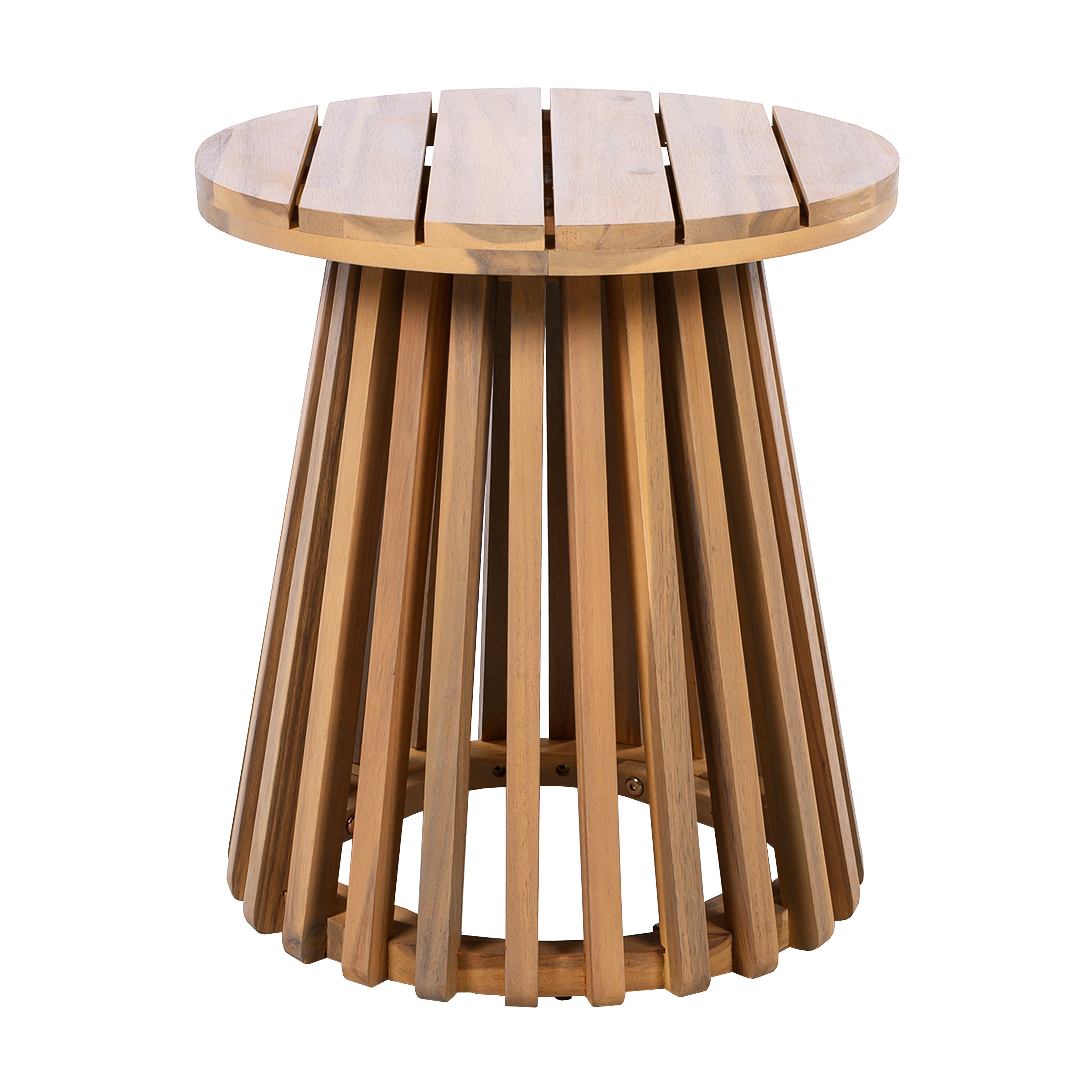 3 Piece Outdoor Conversation Set Acacia Wood Teak
