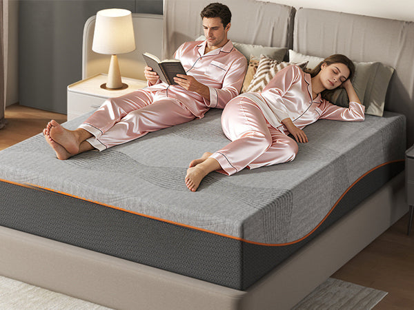 King Size 10 Inch Memory Foam Mattress, Cooling Breathable