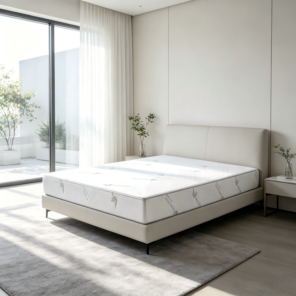 Queen Extra Firm Memory Foam Mattress with Cooling Aloe