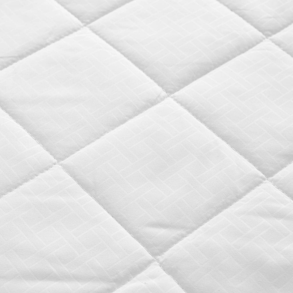 1 PCS Full Heated Mattress Pad White